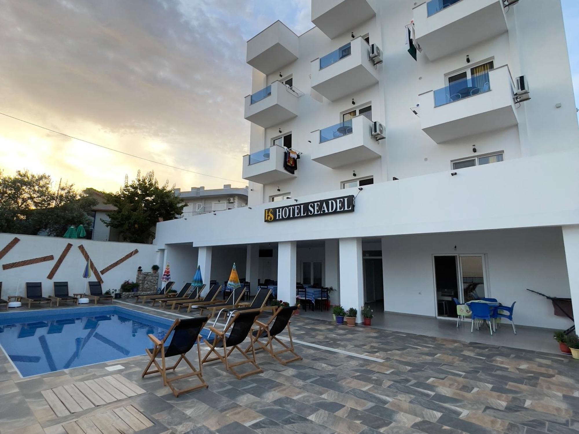 Hotel Seadel Ksamil Exteriör bild