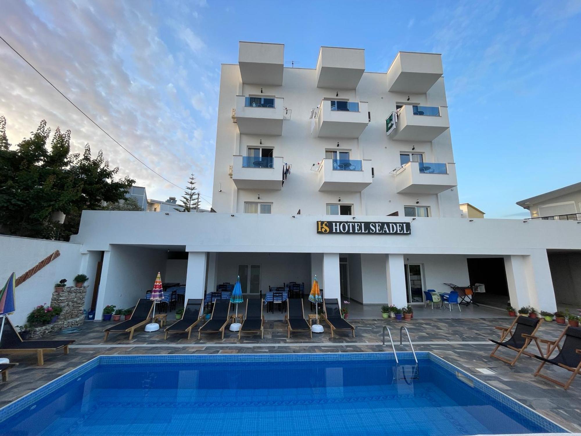 Hotel Seadel Ksamil Exteriör bild