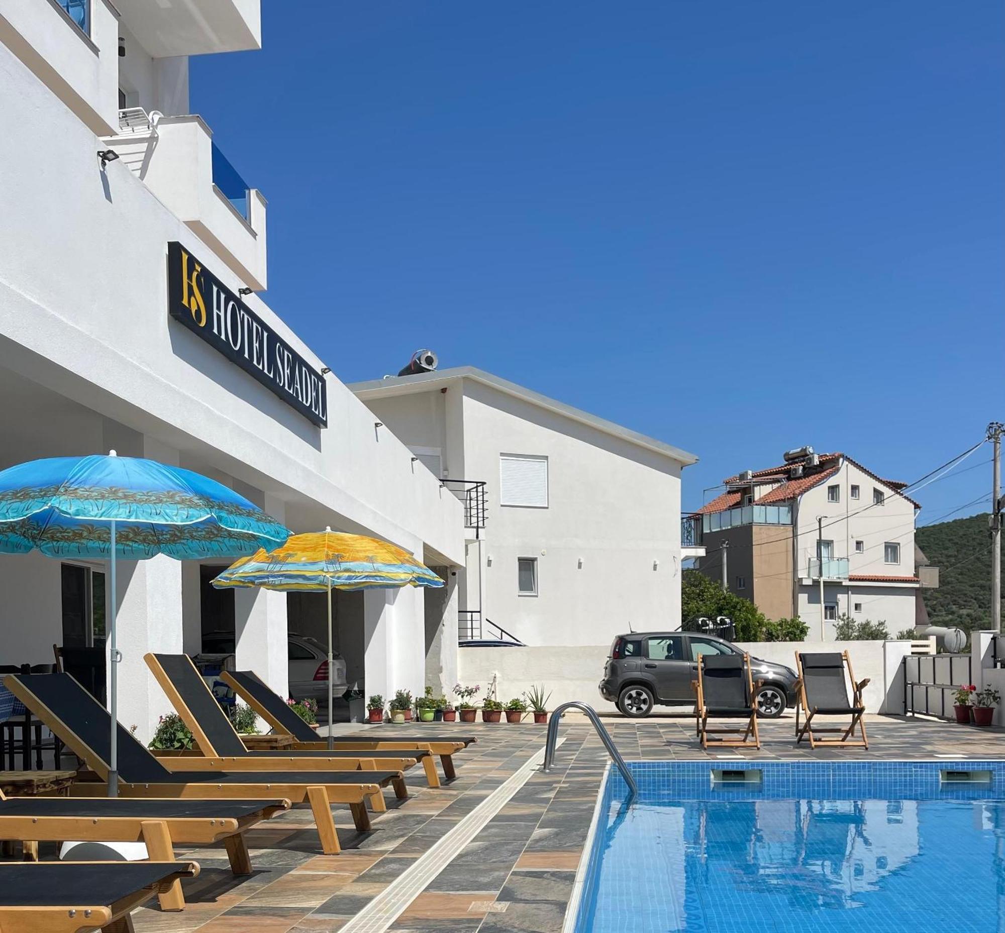 Hotel Seadel Ksamil Exteriör bild